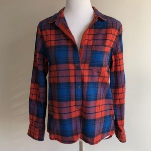Jachs Girlfriend Plaid Flannel Shirt